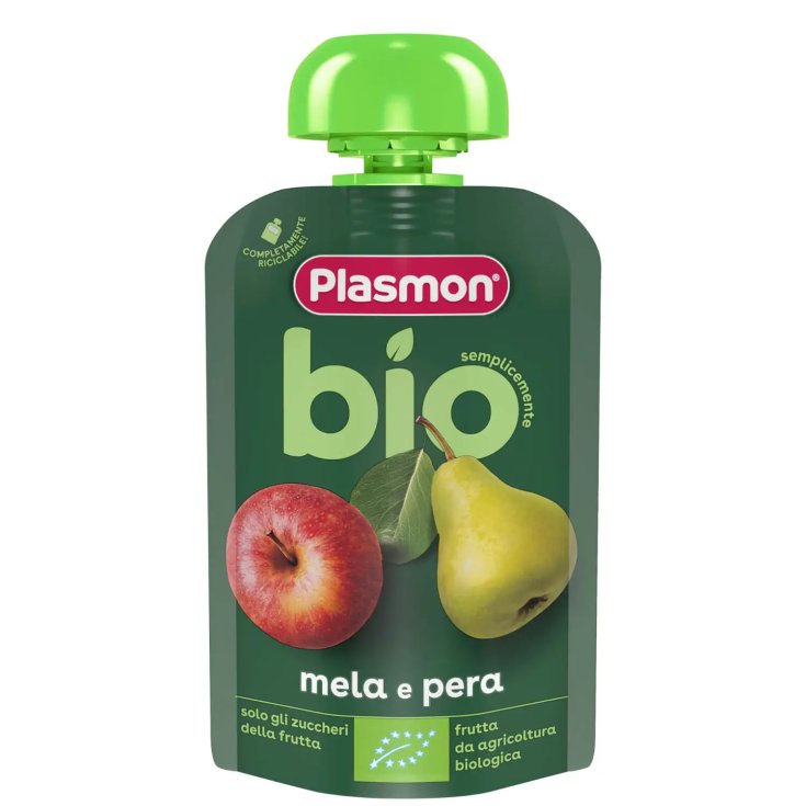 Mela Pera Semplicemente Bio Plasmon 100g