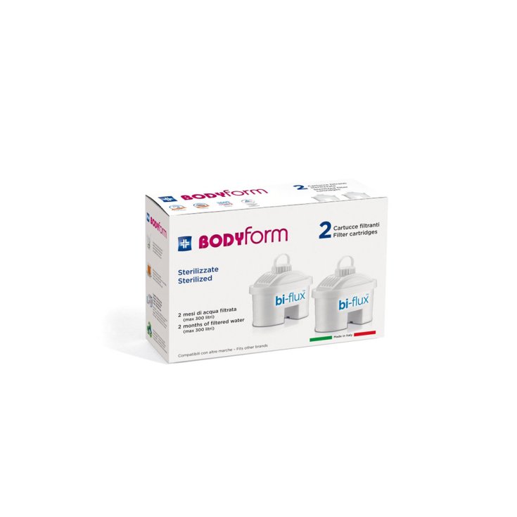 Cartucce Filtranti Bi-Flux® F2P Bodyform 2 Pezzi