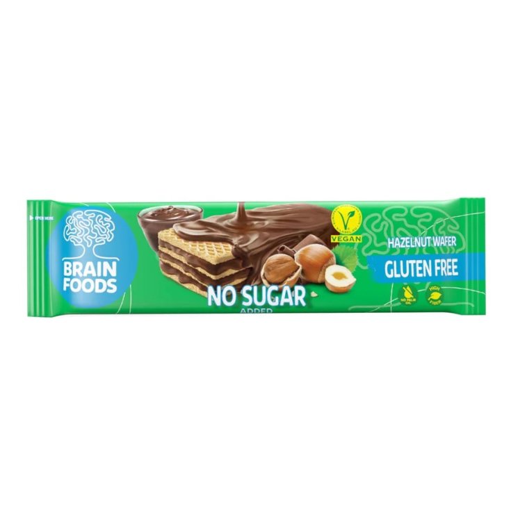 Wafer alla Nocciola Brain Foods 40g