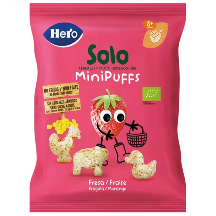 Solo Fragola Mini Puffs Hero 18g