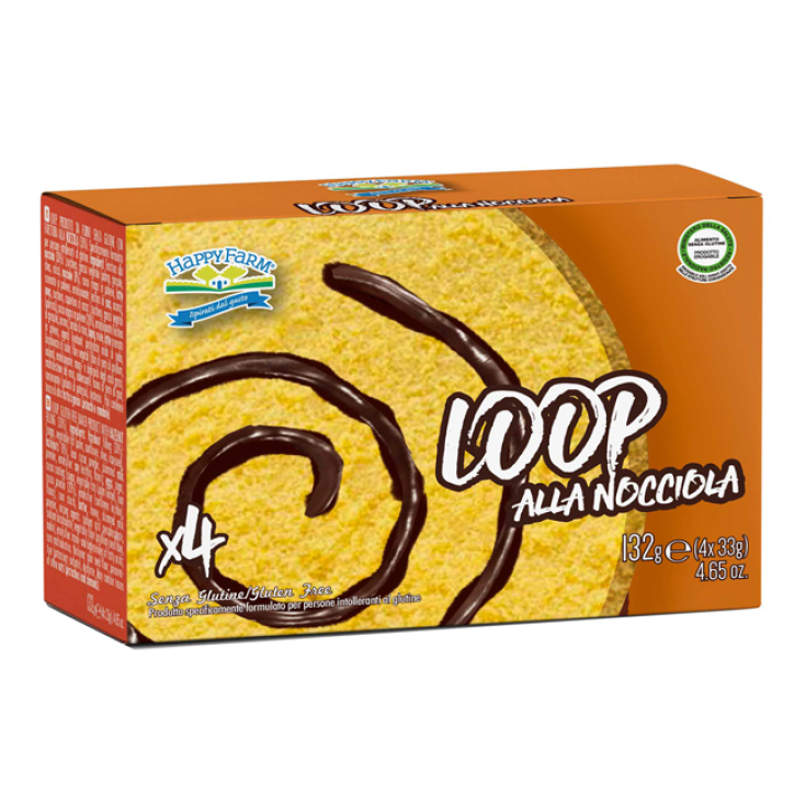 Loop alla Nocciola Happy Farm 144g