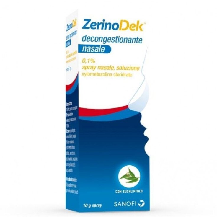 Sanofi ZerinoDek Decongestionante Nasale 1mg/ml Spray 10g