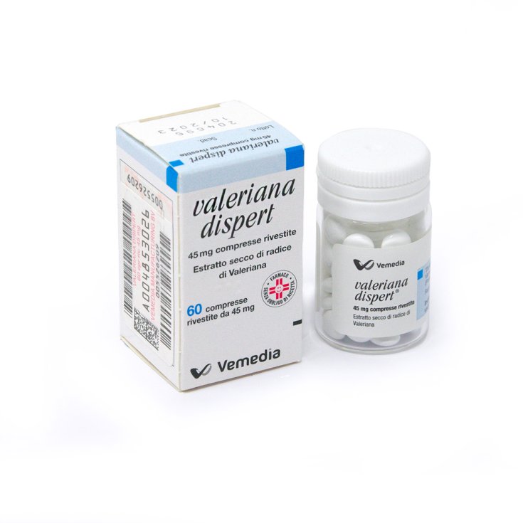 Valeriana Dispert 45mg Estratto Secco 60 Compresse