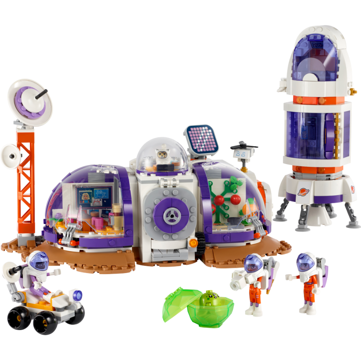 LEGO FRIENDS Base spaziale su Marte e razzo