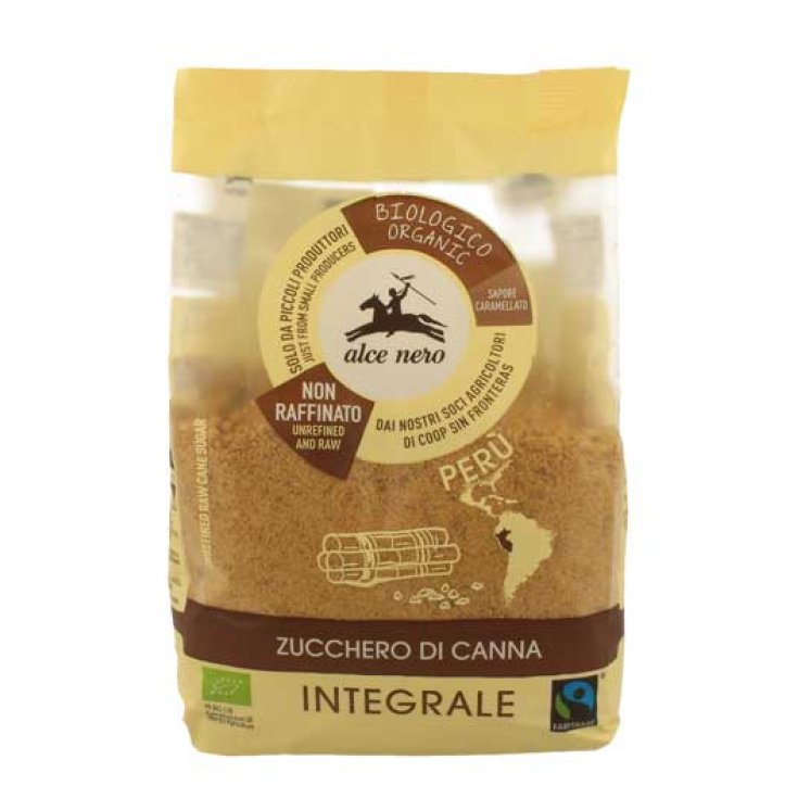 Zucchero Integrale Di Canna Biologico Alce Nero 500g