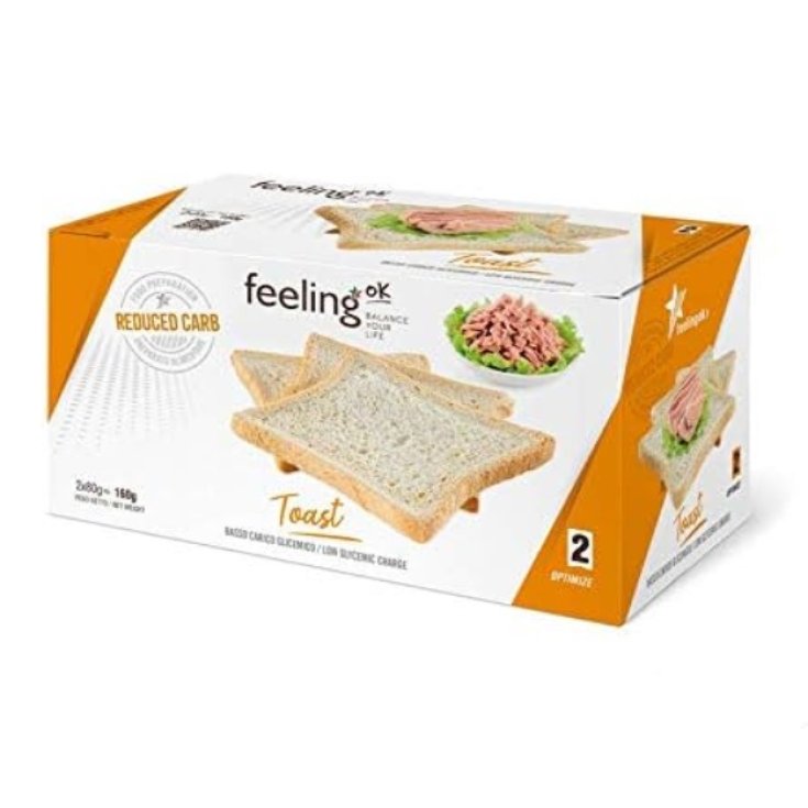 Toast Natural Otpimize Feeling Ok 160g