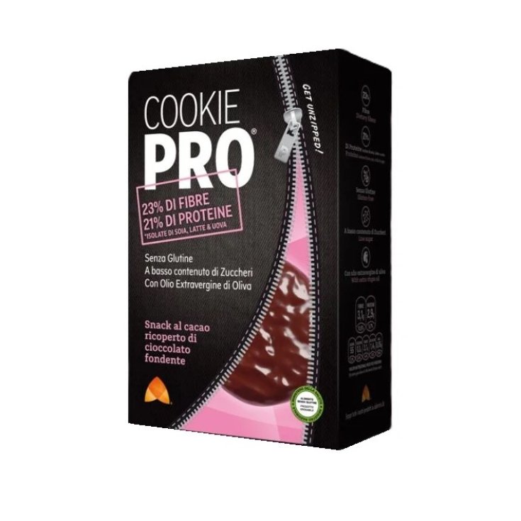 Snack Al Cacao E Cioccolato Fondente Cookie Pro 150g