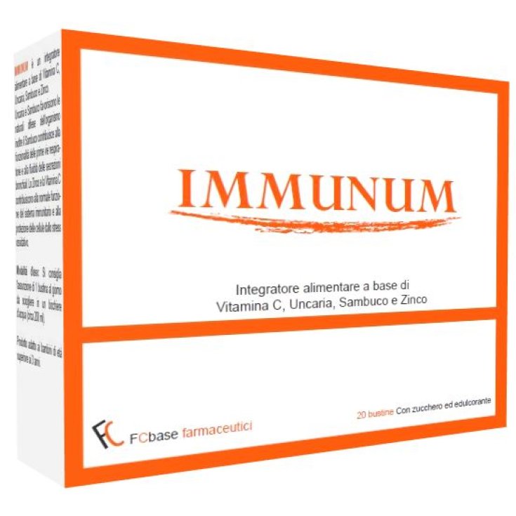 Immunum Fc base Farmaceutici 20 Bustine