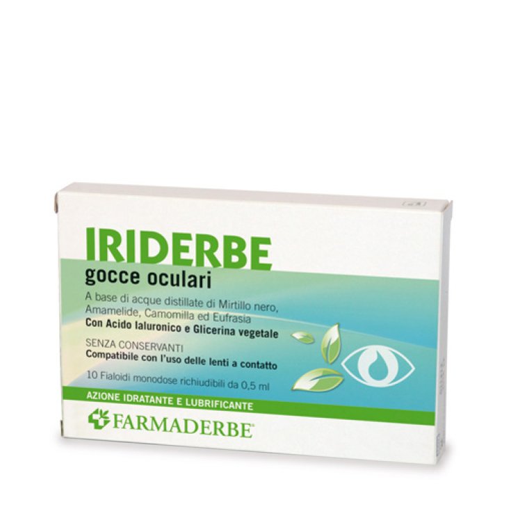 Iriderbe Gocce Oculari Farmaderbe 10 Fialioidi Monodose