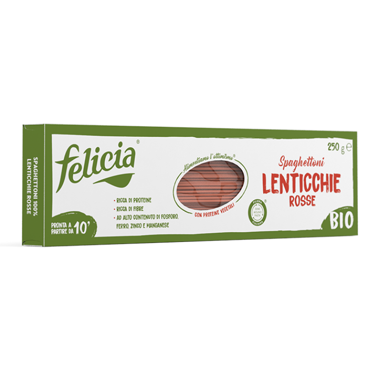Spaghettoni Di Lenticchie Rosse Felicia® 250g