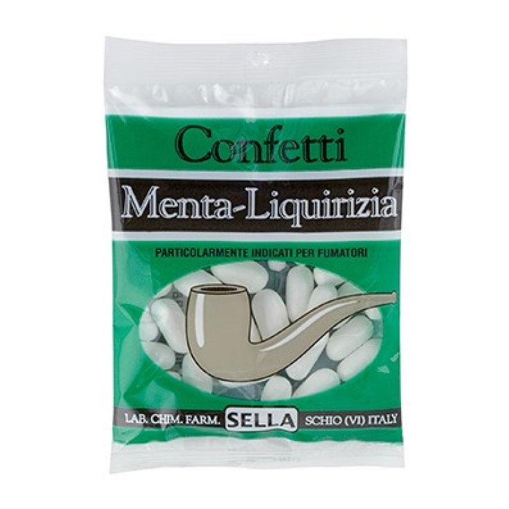 Sella Confetti Menta Liquirizia Bustina Da 25 Confetti