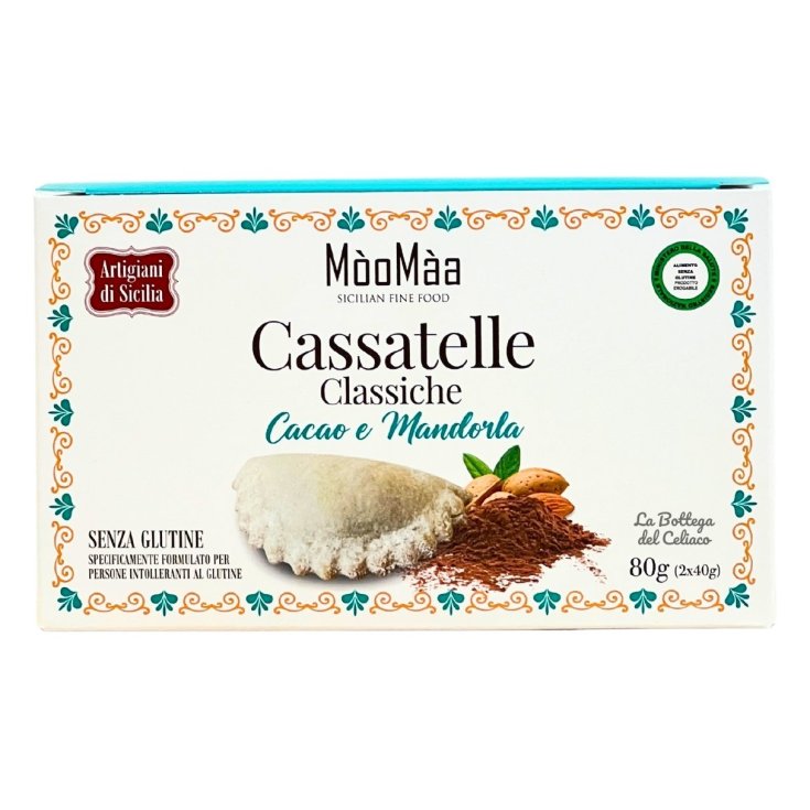 Cassatelle Classiche Cacao E Mandorla MòoMàa 2 Pezzi