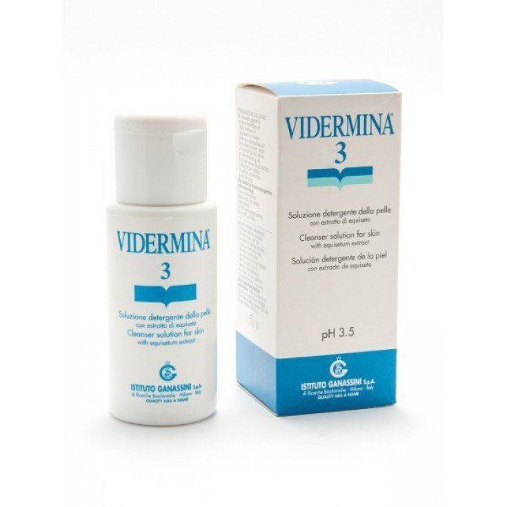 Vidermina 3 Soluzione Detergente pH 3.5 Ganassini 200ml