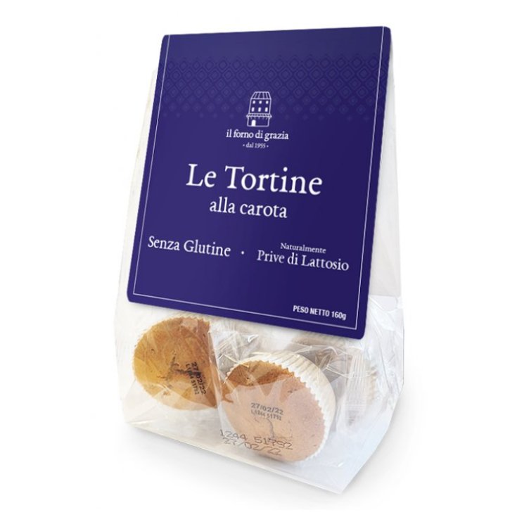 Le Tortine alla Carota Il Forno di Grazia 160g