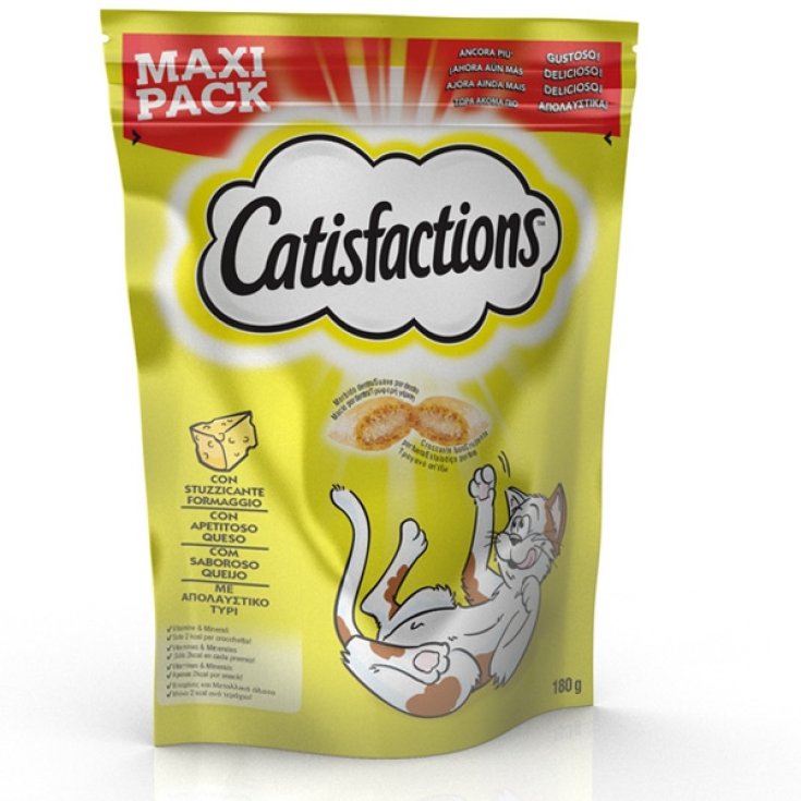 Catisfactions al Formaggio Maxi Pack - 180GR