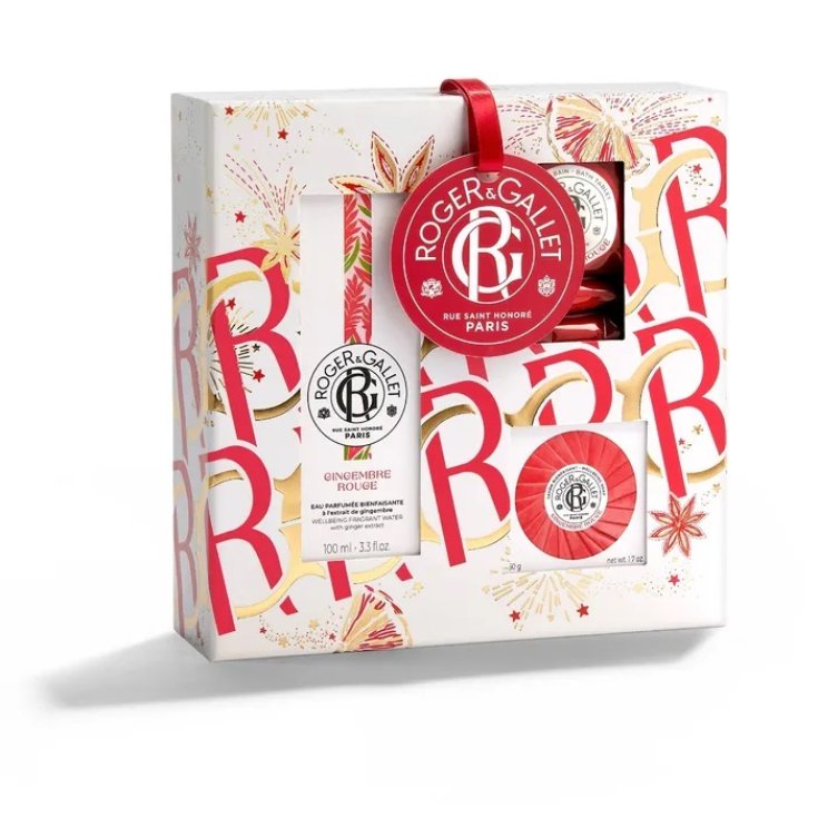 Set Rituale Profumato Zenzero Rosso Roger & Gallet