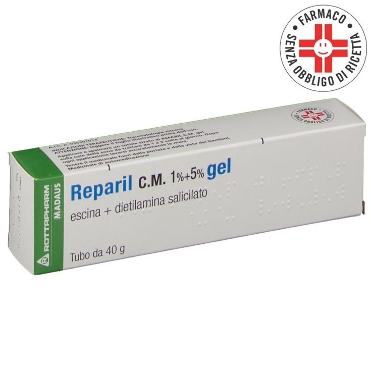 Reparil C.M. 1%+5% Gel Traumi Minori Madaus 40g