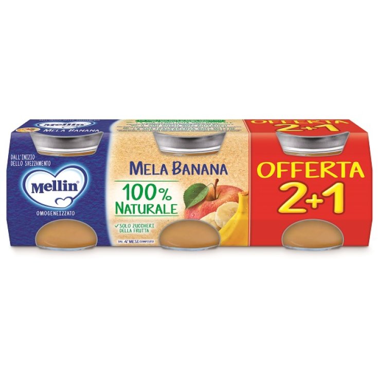 Mela Banana Mellin 3x100g