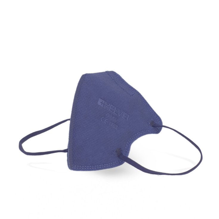 Mascherina Protettiva Taglia Small Blu Helvei 2 Pezzi