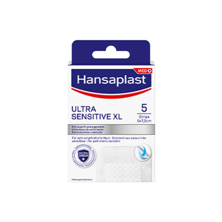Cerotti Ultra Sensitive XL Hansaplast 5 Pezzi