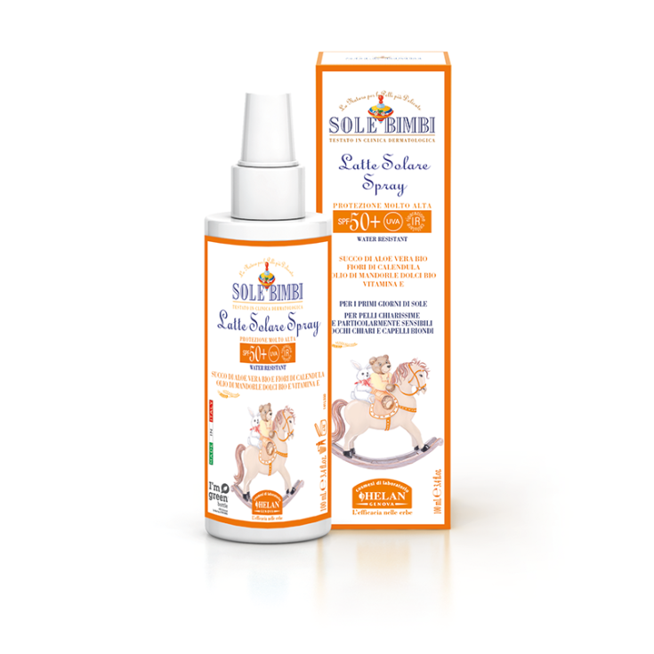 SOLE BIMBI LATTE SOLARE 50+ HELAN 100ml