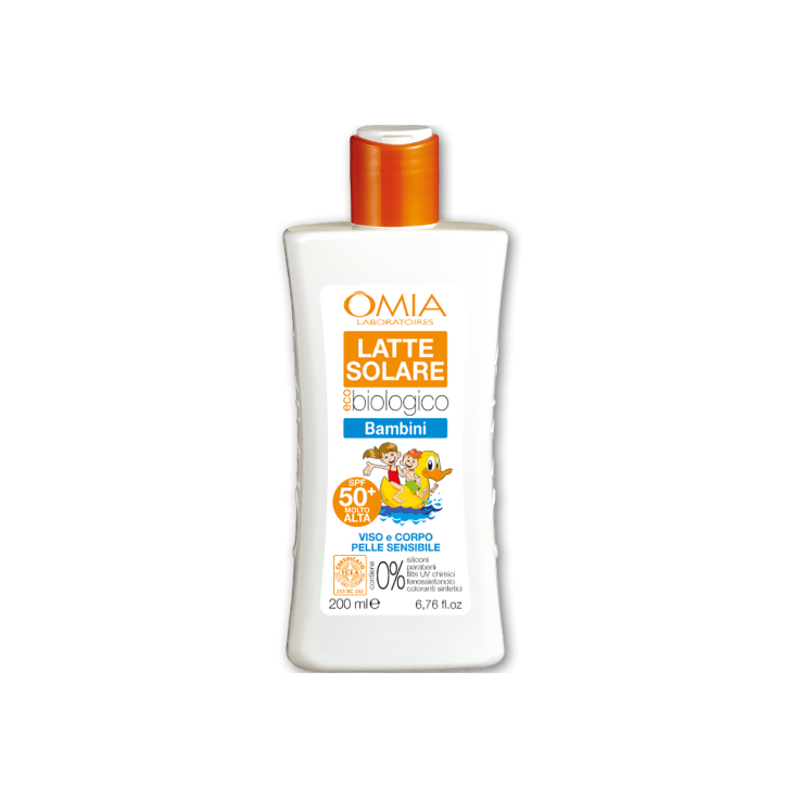 Latte Solare Bambini Spf50+ Omia Laboratoires 200ml
