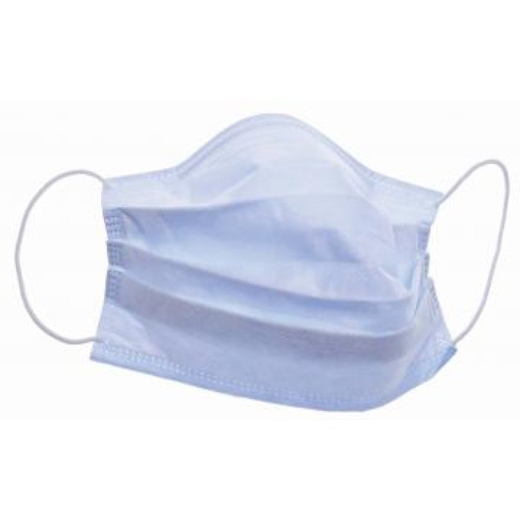 Mascherine Chirurgiche Disposable Bianco Borella 100 Pezzi