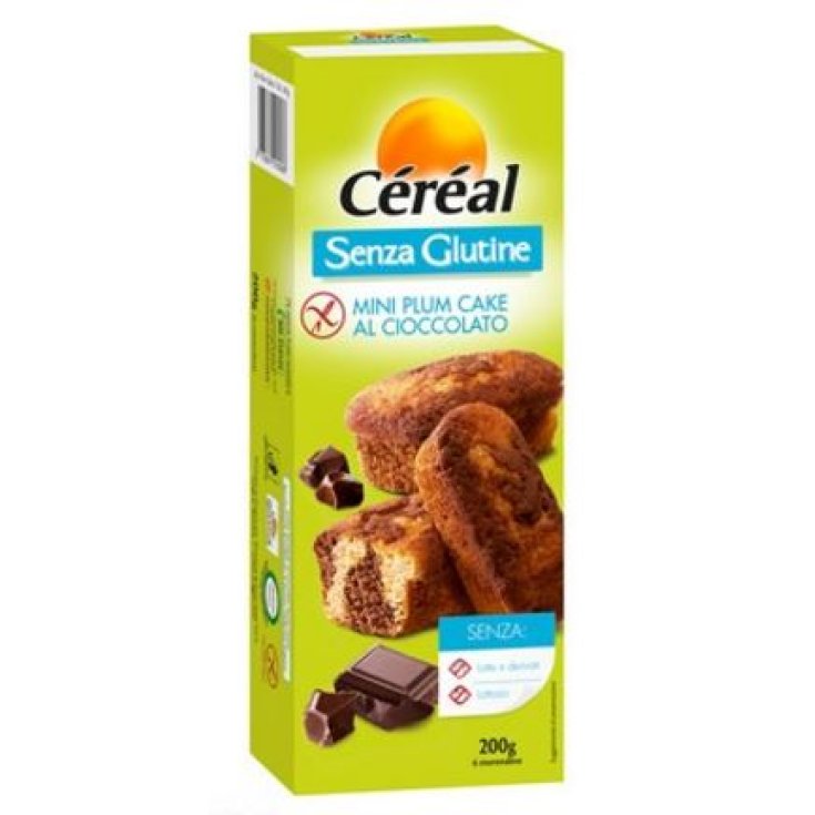 Céréal Mini Plum Cake Al Cioccolato Senza Glutine 200g