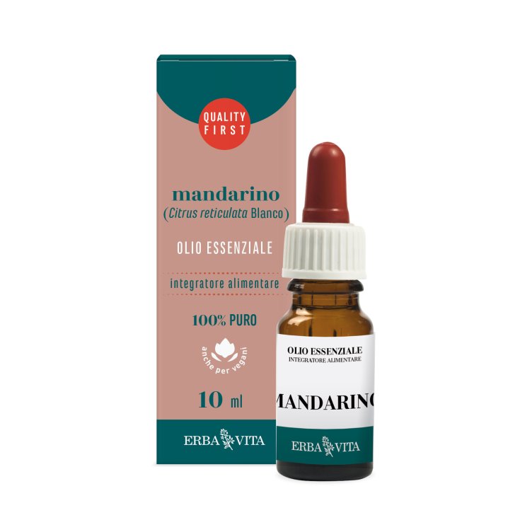 Mandarino Olio Essenziale Erba Vita 10ml