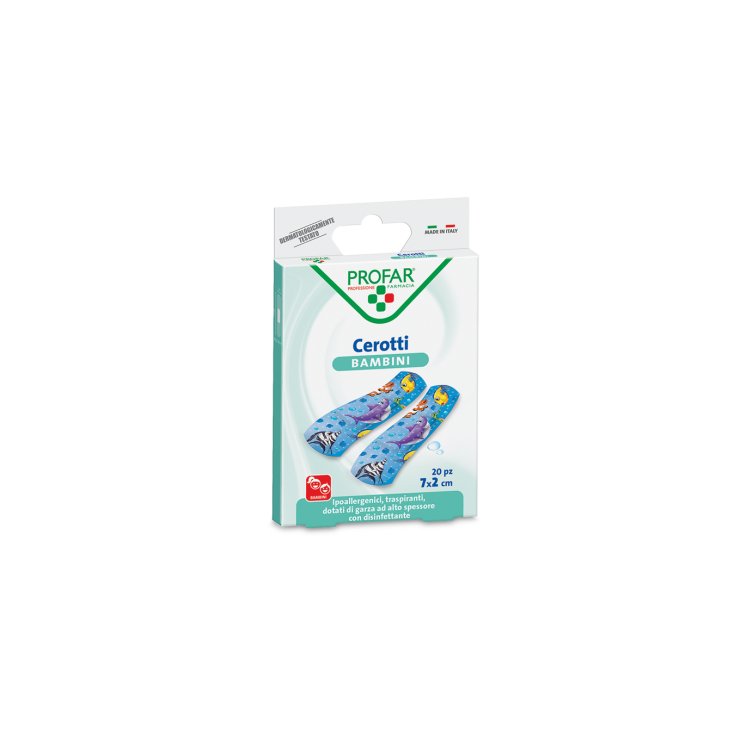 Cerotti Bambini 7x2cm Profar 20 Pezzi