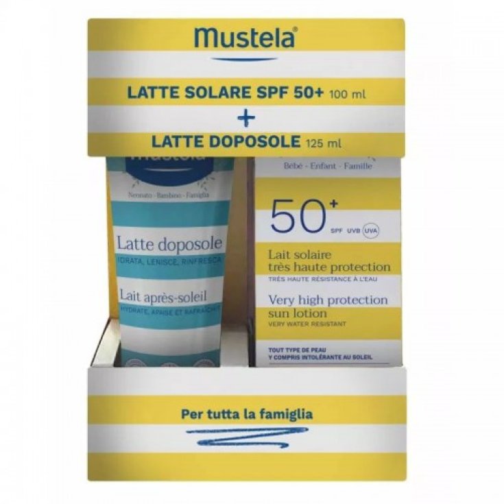 Latte Solare Spf50+ Latte Doposole Mustela 100ml