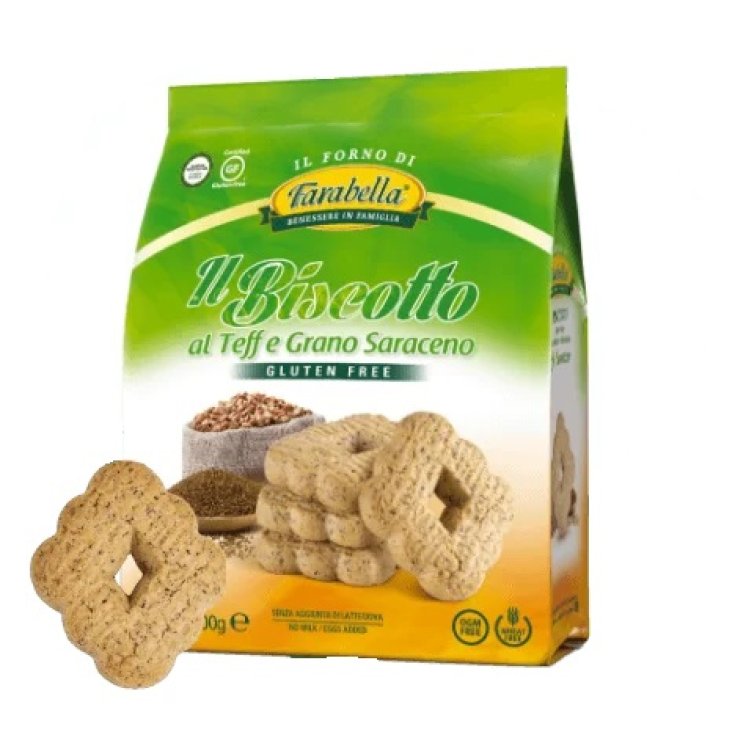 Il Biscotto al Teff e Grano Saraceno Farabella® 200g