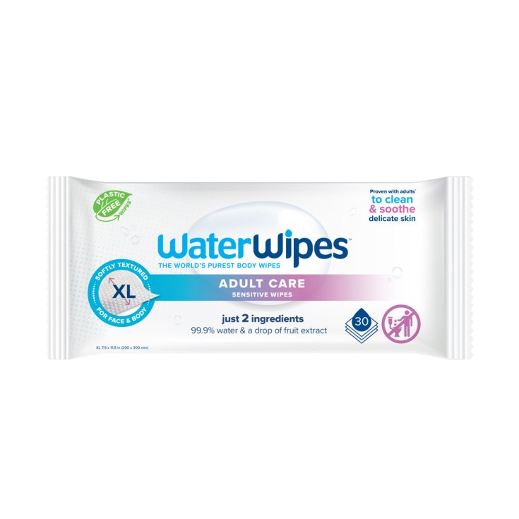 Salviette Umidificate Adulti WaterWipes® 30 Pezzi