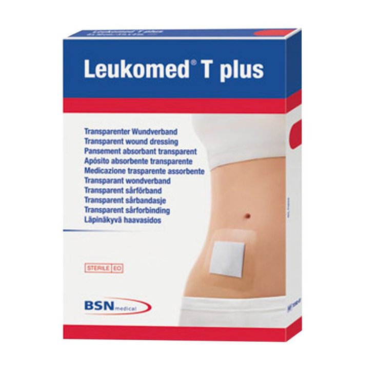 Medicazione Trasparente 10 x 25cm Leukomed T Plus 5 Pezzi