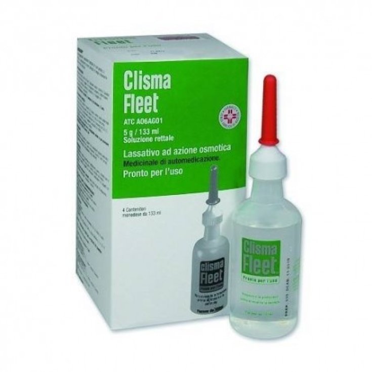 Clisma Fleet Lassativo 4 Clisteri 133ml