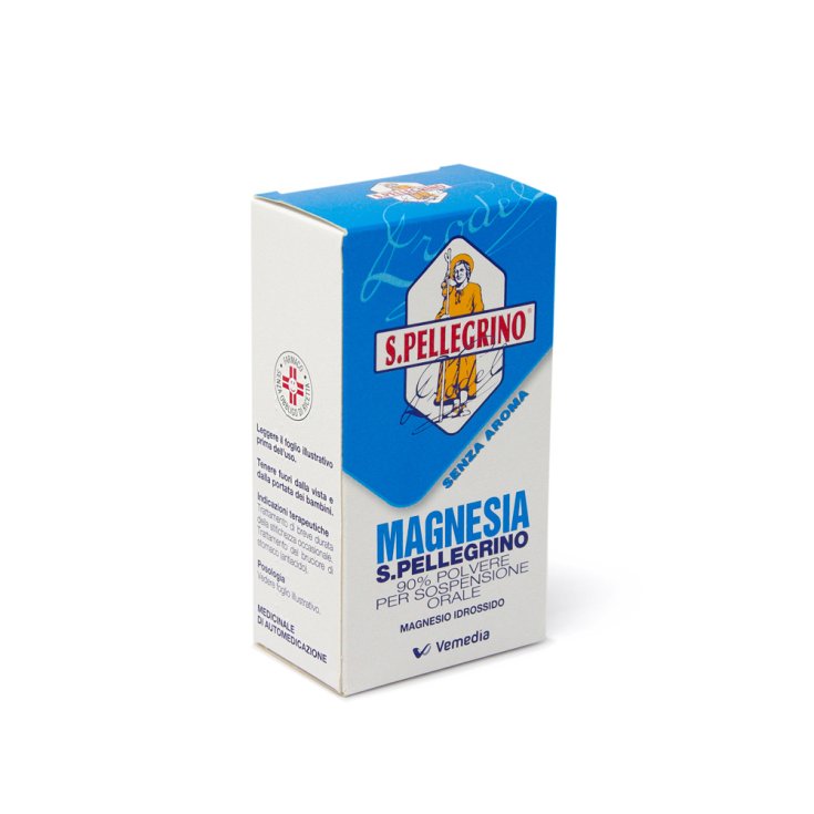Magnesia S.Pellegrino 90% Polvere Senza Aroma 100g