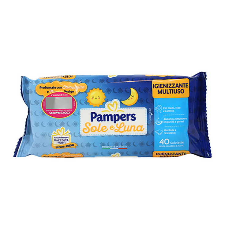 Salviette Sole&Luna Pampers 40 Pezzi