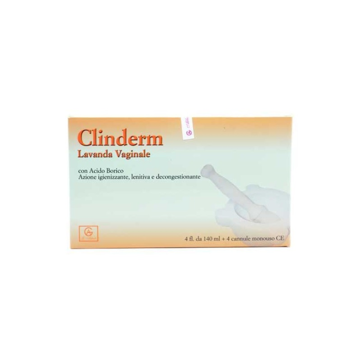 Clinderm Lavanda Vaginale Abbate Gualtiero 4x140ml