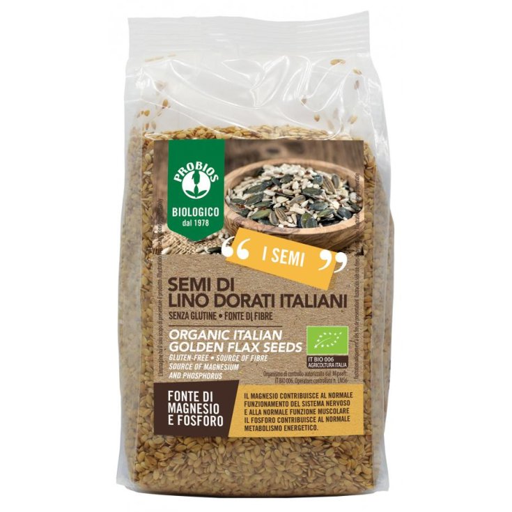Semi Di Lino Dorati Probios 500g
