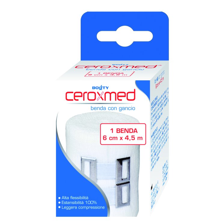 Ceroxmed Benda Elastica Con Gancio IBSA 6x4,5cm