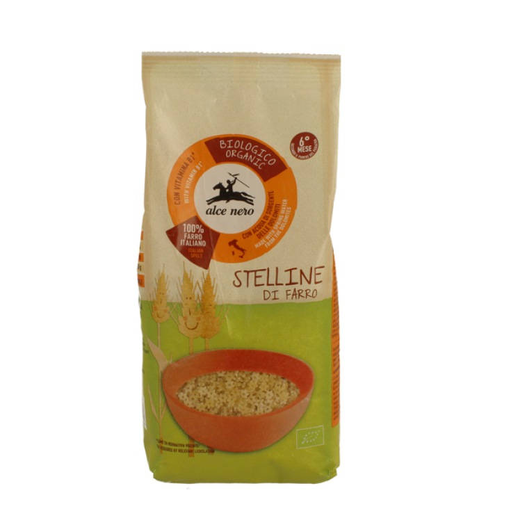 Stelline Farro Biologiche Alce Nero 500g