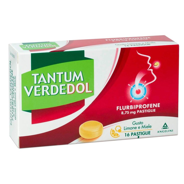 Tantum VerdeDOL Flurbiprofene 8,75mg ANGELINI 16 Pastiglie