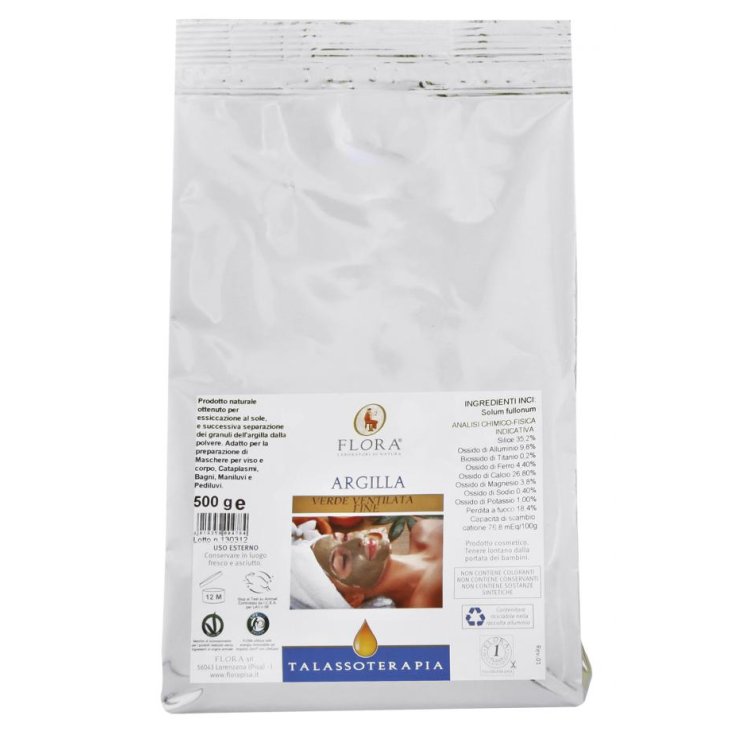 Talasoterapia Argilla Verde Ventilata Fine Flora 500g