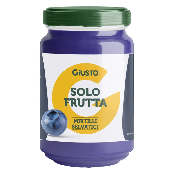 Solo Frutta Mirtilli Selvatici GiUSTO 220g