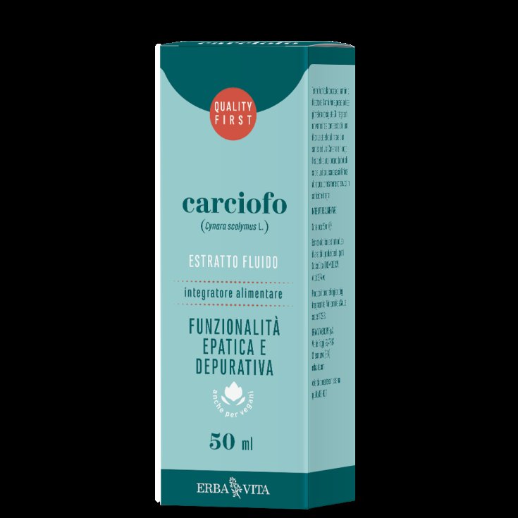 Carciofo Estratto Fluido Erba Vita 50ml
