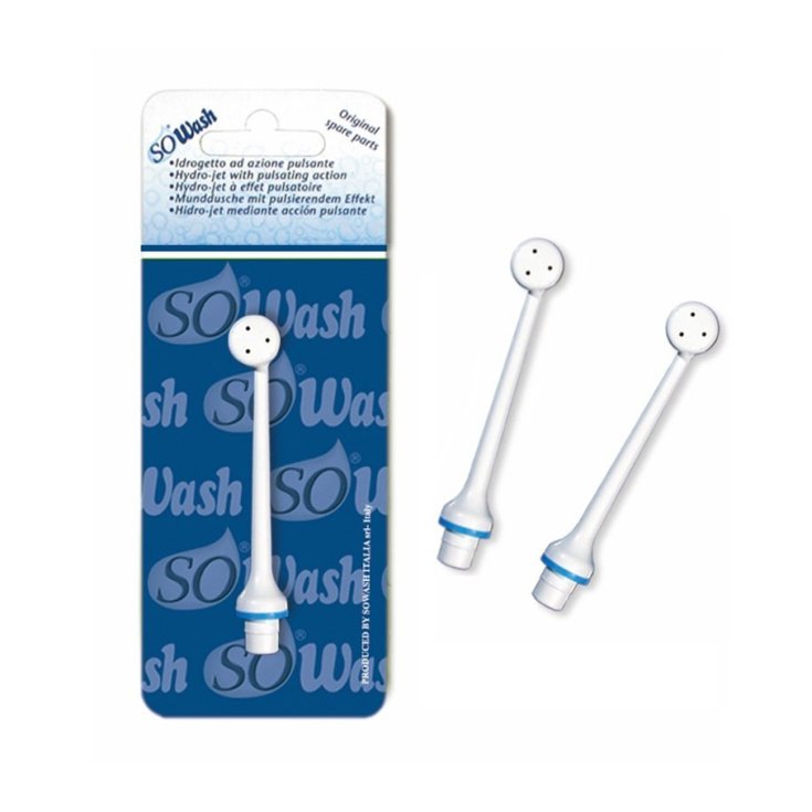 Idrogetto Azione Pulsante SoWash 2 Testine Di Ricambio