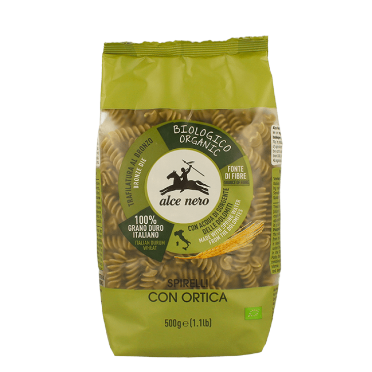 Spirelli All'Ortica Biologici Alce Nero 500g