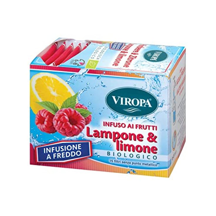 Infuso Ai Frutti Lampone & Limone Bio Viropa 15 Filtri