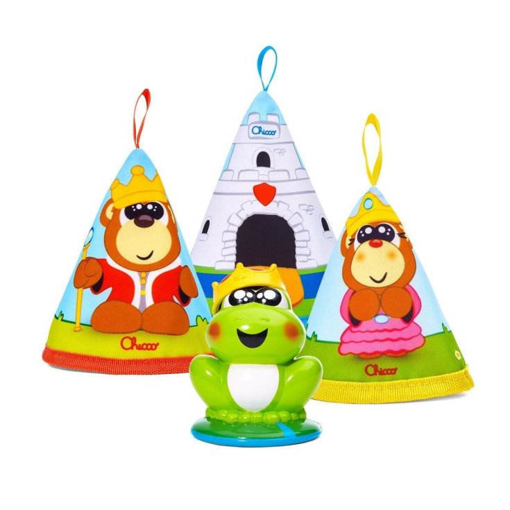 Teddy Bear Surprise Cones Baby Senses CHICCO 6-36 Mesi