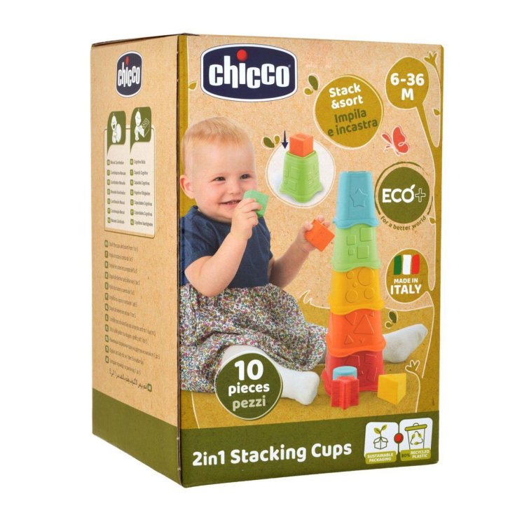 Tazze Impilabili 2in1 ECO+ CHICCO